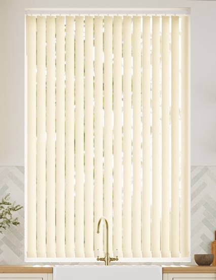 Williamsburg French Cream Vertical Blind thumbnail image