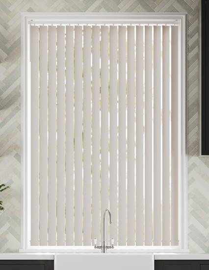 Williamsburg Pebble Grey Vertical Blind thumbnail image