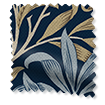 William Morris Willow Bough Midnight Curtains swatch image