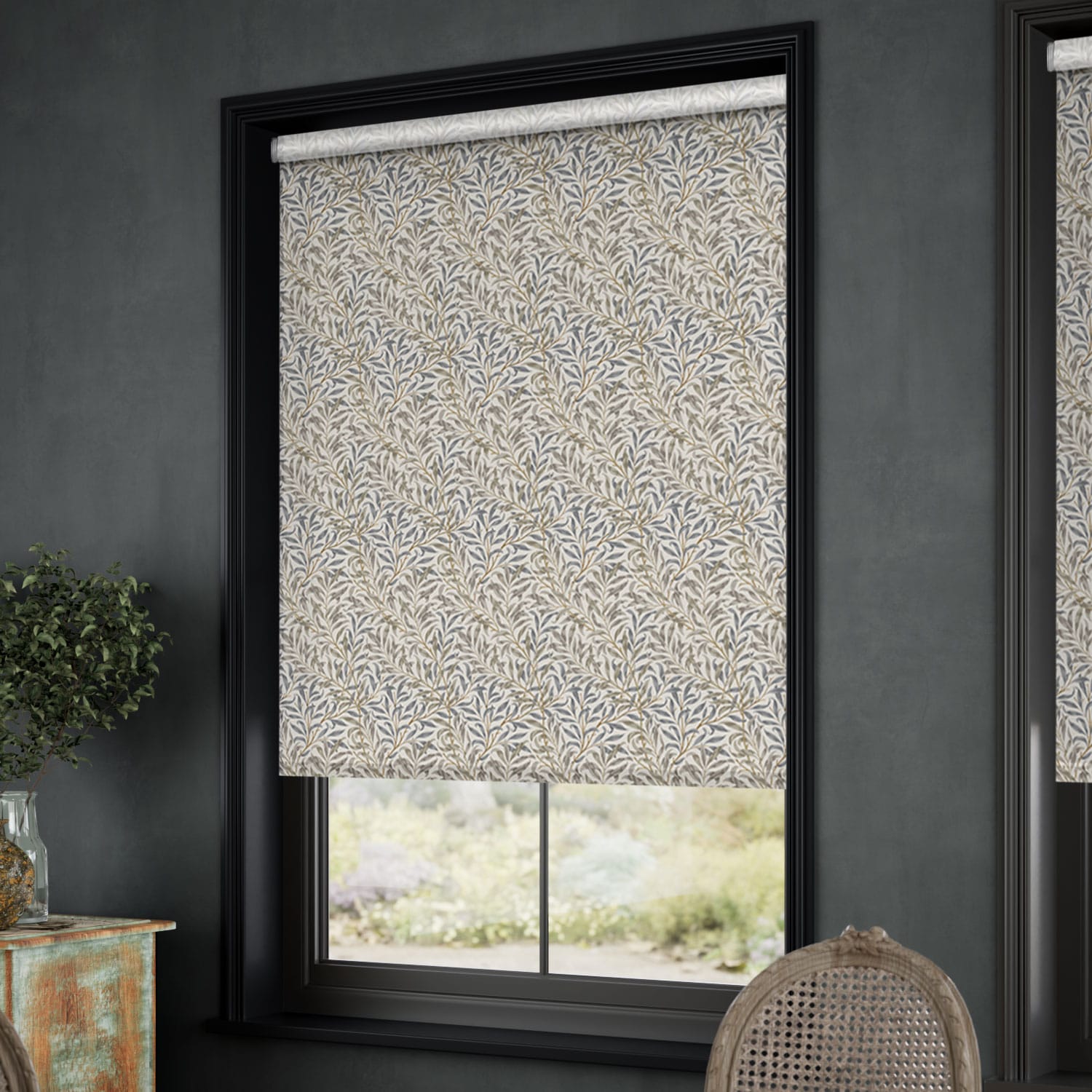 William Morris Willow Bough Mink Roller Blind