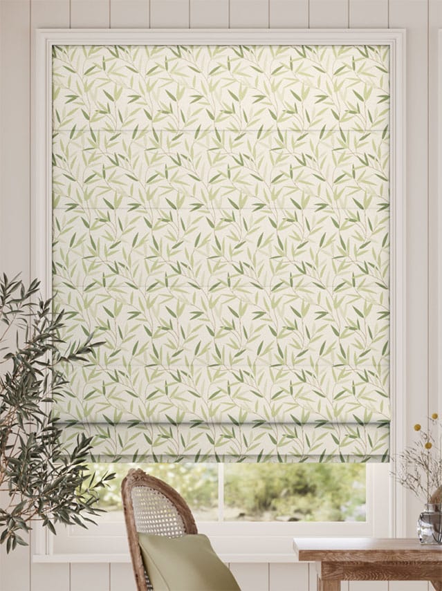 Willow Leaf Hedgerow Roman Blind thumbnail image