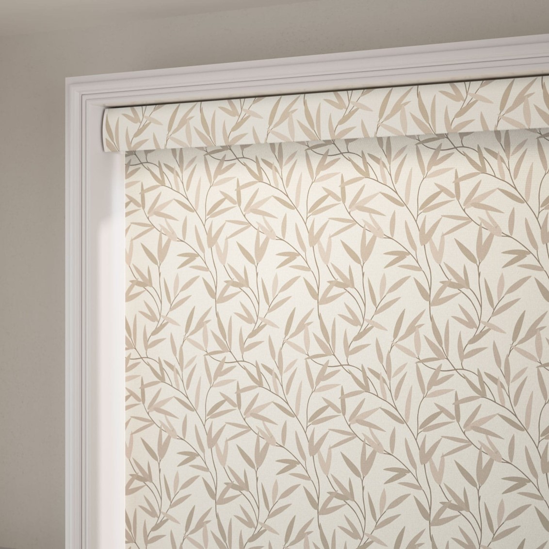 Willow Leaf Natural  Roller Blind