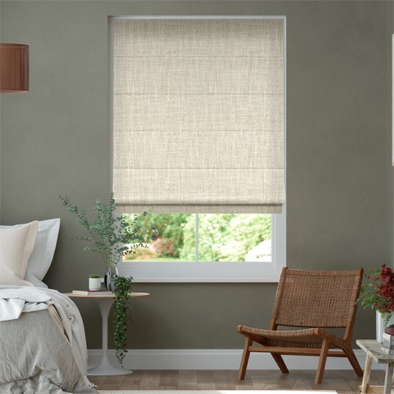 Wilton Natural Weave Roman Blind