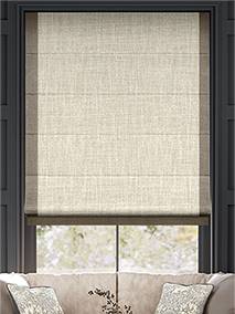 Wilton Natural Weave & Lanura Stone Roman Blind thumbnail image