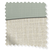 Wilton Natural Weave & Paleo Linen Teal Wash Roman Blind sample image