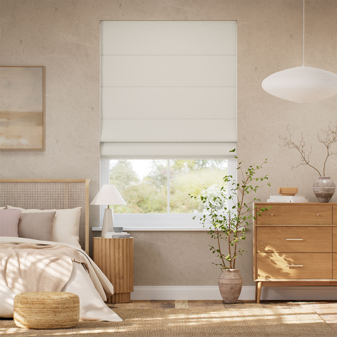 Windsor Sand Roman Blind