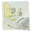 Winnie The Pooh Forest Green Roman Blind swatch image