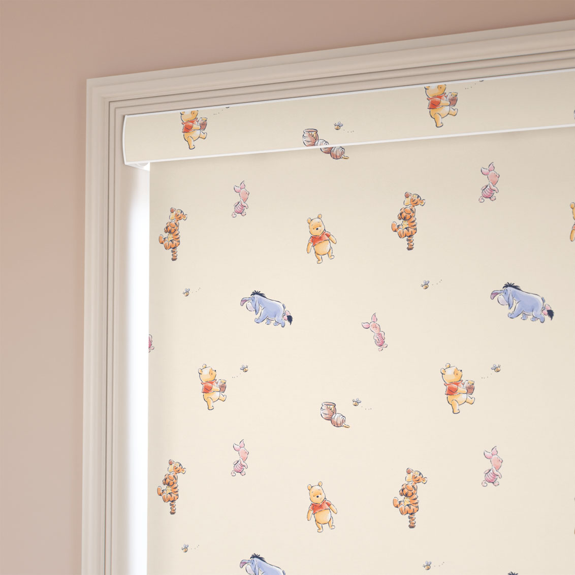 Winnie the Pooh & Friends Blackout Honey Oat Roller Blind