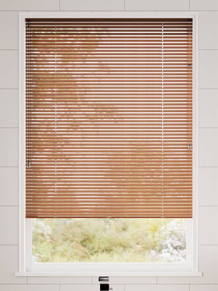 Woodgrain Redwood Venetian Blind thumbnail image