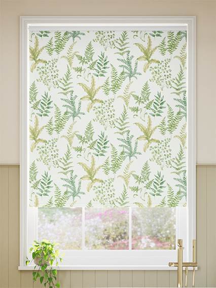 Woodland Fern Green Roller Blind thumbnail image