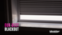 TotalShade Blackout Pleated Blinds
