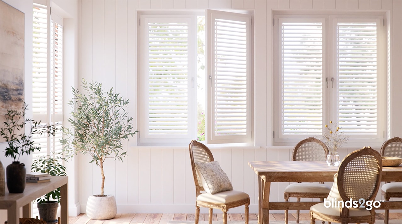 PerfectFIT Pure White Shutter Blind