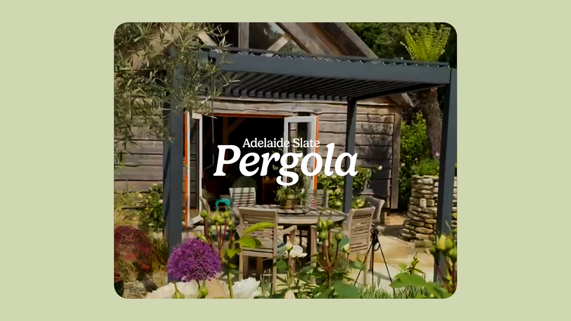 Adelaide Slate Pergola 
