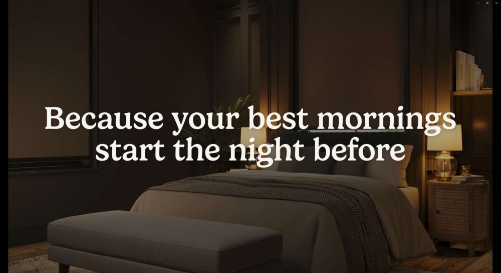 Engineered for sleep