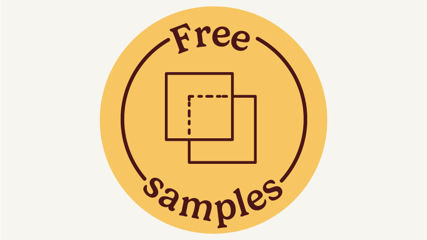 Free samples by first class post